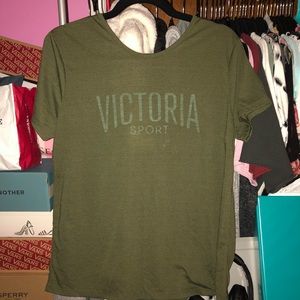 Open back Victoria’s Secret T-shirt